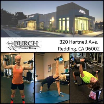 My primary location for training is at Burch Physical Therapy. Not just therapy goes on there, results happen too!