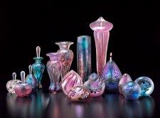 I did this studio product photo for a glass-blowing artist portfolio.