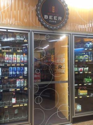 Walk in beer cooler