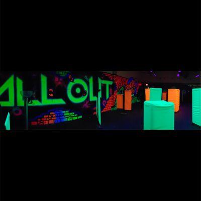 All Out Zone Nerf Blacklight Battle Arena in the Coronado location.