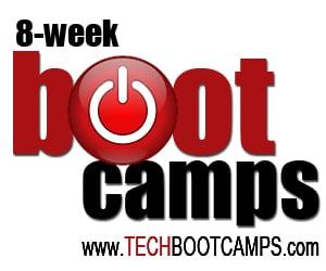 TECHBOOTCAMPS take you from a 'beginner' to an employable Web Developer in 8 weeks.  Learn more: http://www.TechBootCamps.com