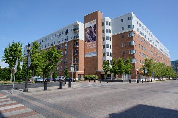 The Residences at Justison Landing exterior