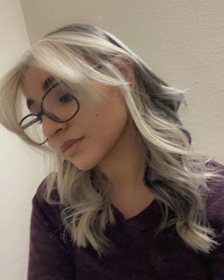 Platinum and Black Highlights