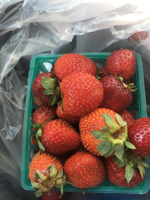 Strawberries $3