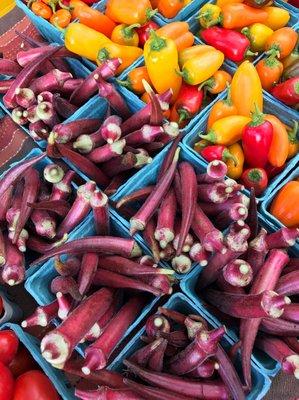 Red okra