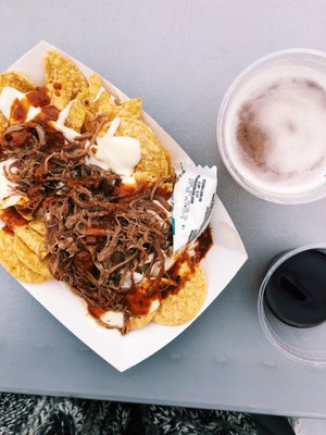 Brisket nachos