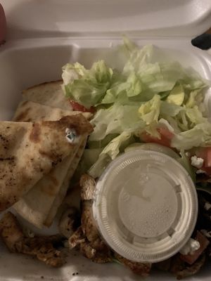 Gyro platter