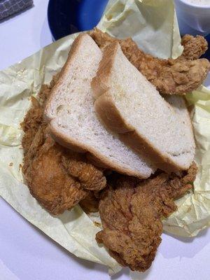 Chicken tender basket