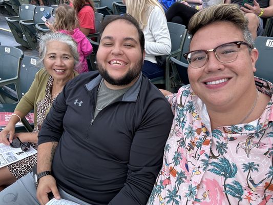 Me, mom, and Holden at the races :)