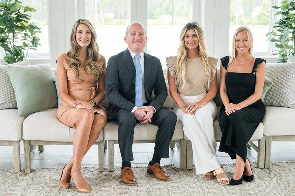 Century 21 Vanguard - Jeff Lesley Team. From left to right: Brenna Wright, Jeff Lesley, Ashli Wagner, Hannah Heath.