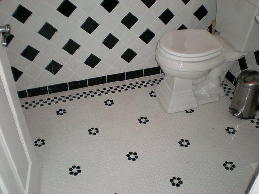 Bathroom tile