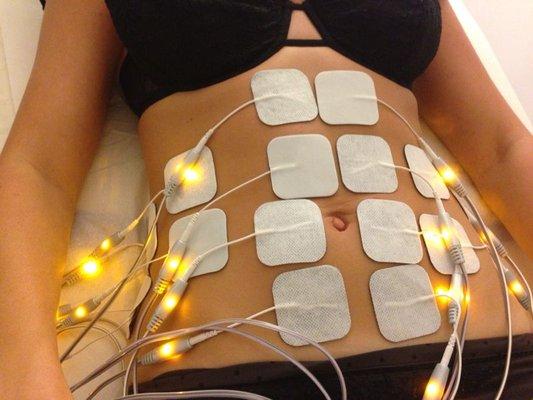 The electrotherapy treatments, shred fat fast, detox, shape and increase blood flow throughout the body for a healthy mind & contoured body