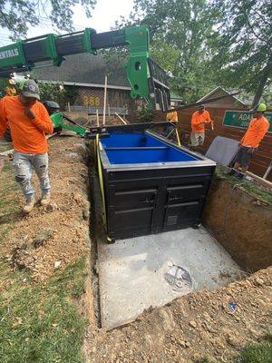 Installing a Mod pool before creating a deck which is flush to the pool