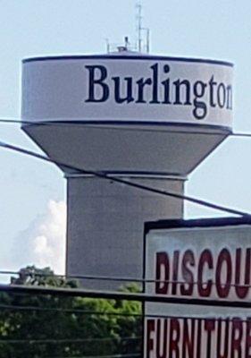 Water Tower for Burlington, NC