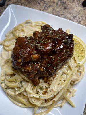 This is our signature Oxtail Pasta!