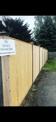 Board fence marblehead