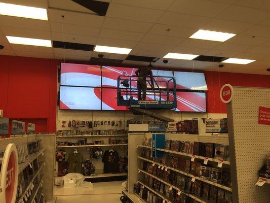 Target Video Wall Installation