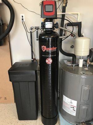 New e-series water softener/filtration system