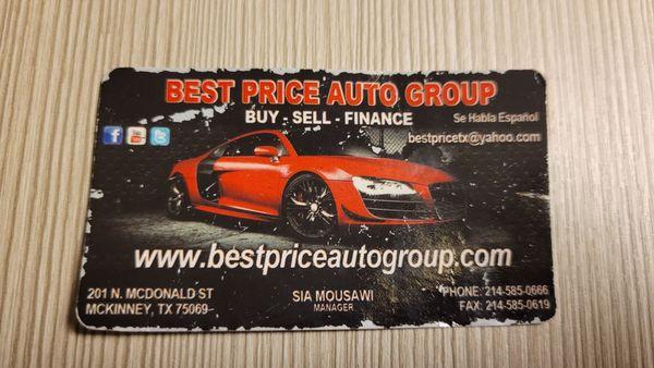 Best Price Auto Group