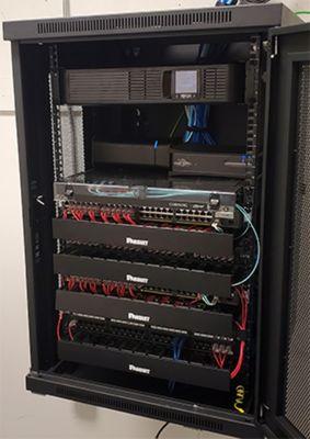 After network rack install