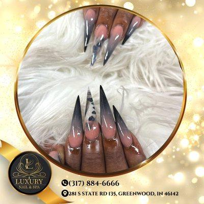 They are super cool, aren't they? Which one do you like?  
Visit Luxury Nails & Spa and enjoy our best services!