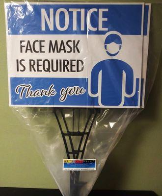 Face Mask Signs for Local Businesses