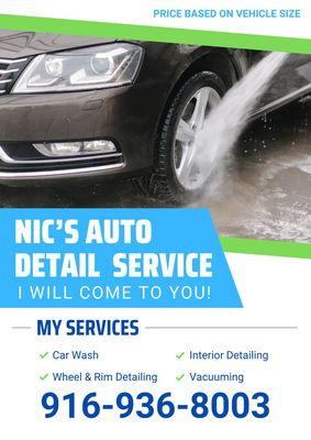 Nic’s Auto Detail Service