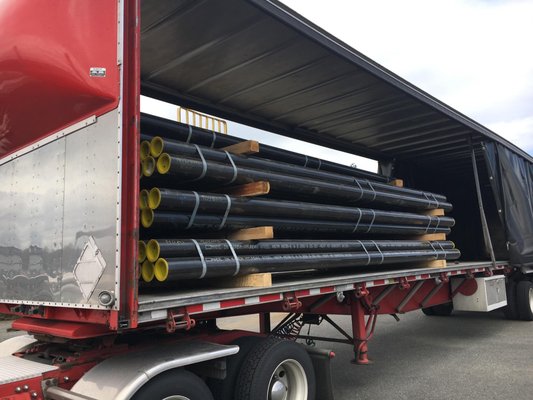 Pipe delivery