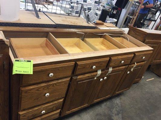 Kitchen cabinet for a very reasonable price.