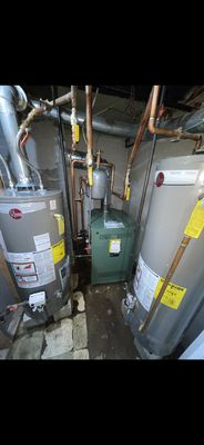 Heating boiler / Hot water tanks replacement