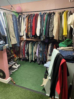 Jackets, Pants, Flannel shirts and more