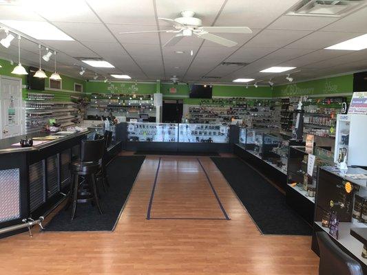 CBD Dispensary Sandusky showroom floor