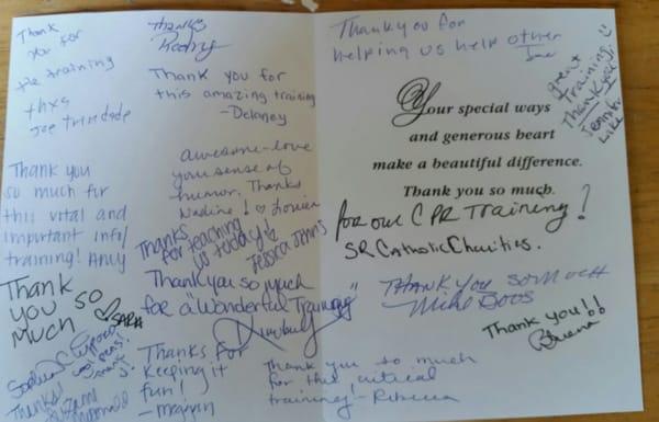 A Thank You from Santa Rosa Catholic Charities