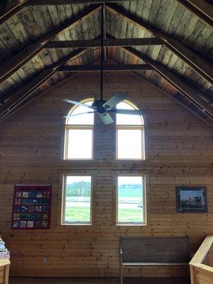 Inside the old farmhousr