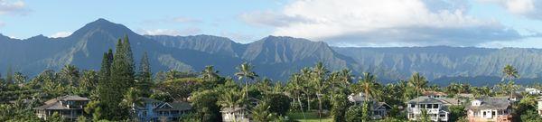 View from the bathroom, front door and kitchen.  Breathtaking. *jaw drop* It inspired me to cook!