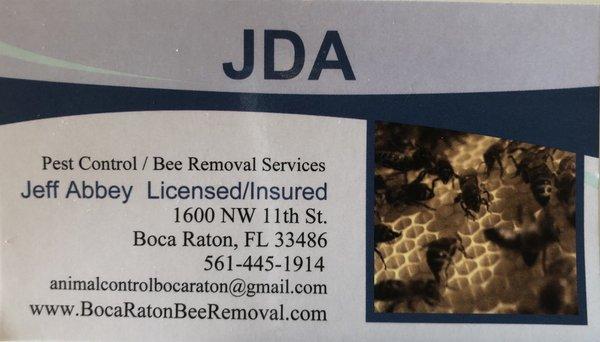 YOUR GO TO HUMANE BEE REMOVAL SERVICE AND ALL KINDS OF PESTS!