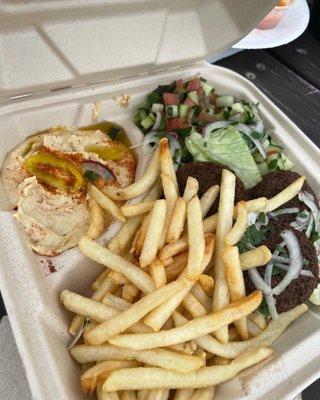 Falafel plate