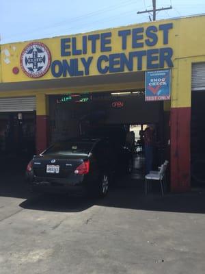 I don't have to have my oil changed before getting a smog check! Cause they are checking the computer not the gas and oil.