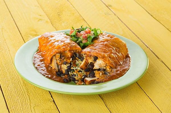 Our smothered burritos are a customer favorite! You can choose from mild to medium to hot sauce  to smother your burrito.