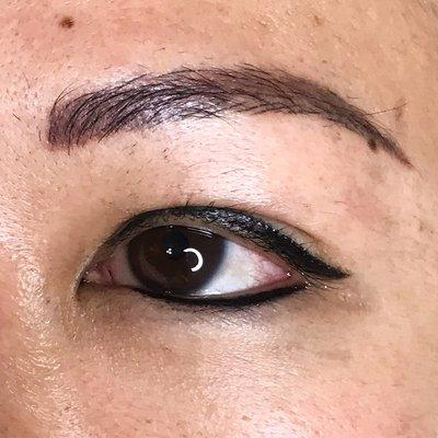 Eyeliner. Save time in the morning with permanent makeup!