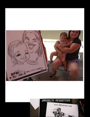 63 faces in 4 hours by Sacramento caricature artist JAGuerzon. Butte College Spring Spectacular May 3, 2017.