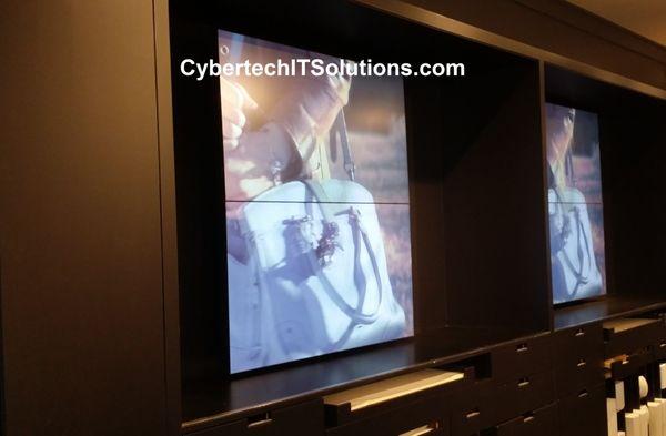 Videowall or TV Mount Installs for your home or business with Concealment of wires.