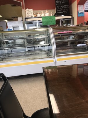 Empty bakery