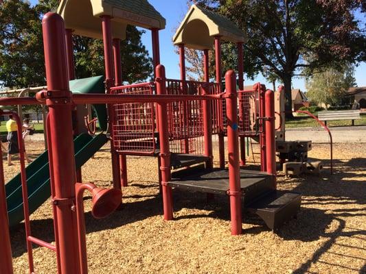 Small play structure.