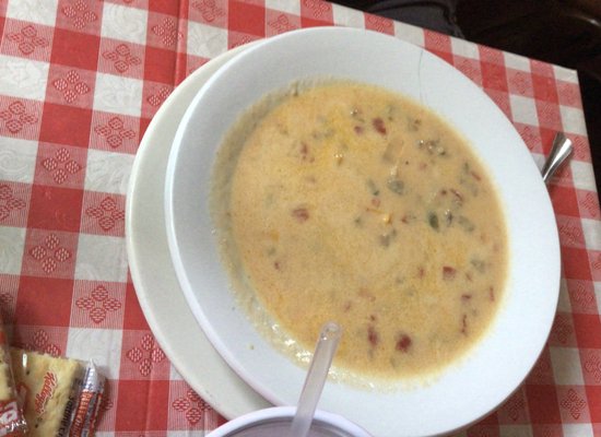 Cheeseburger Soup a la Jo