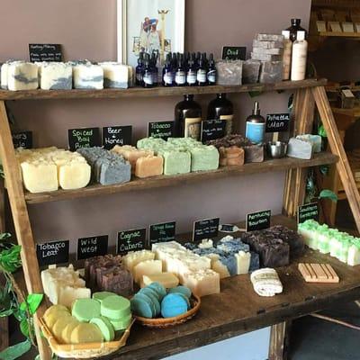 Awesome soaps, cosmetics, and a Pokémon gym!