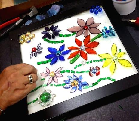 Mosaic Art Workshops/ mosaic learning classes