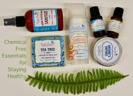 Chemical Free essentials for staying healthy!