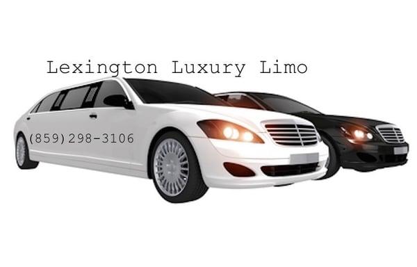 White and black limo sedans