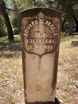 Veteran of the Spanish American war